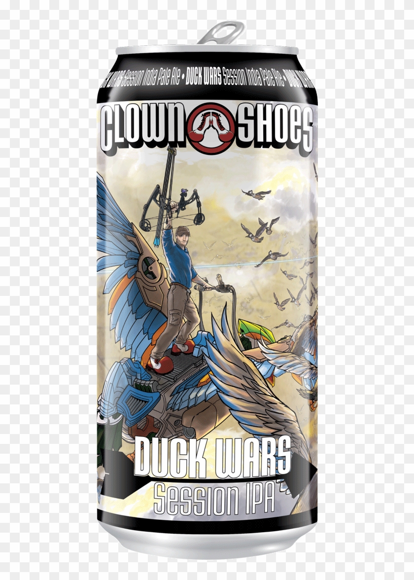 Duck Wars - Clown Shoes Beer Clipart #4304488