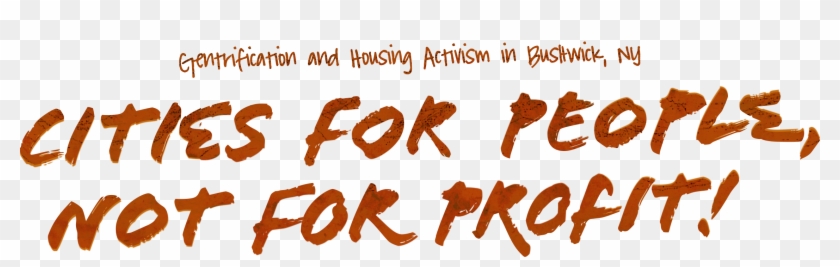 Cities For People, Not For Profit - Parallel Clipart #4304622