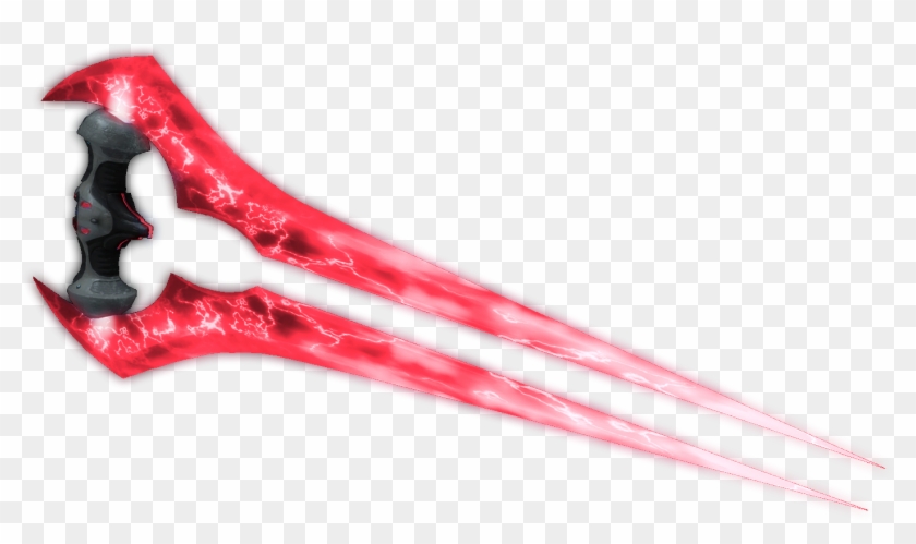 Red Halo Sword - Halo Energy Sword Green Clipart
