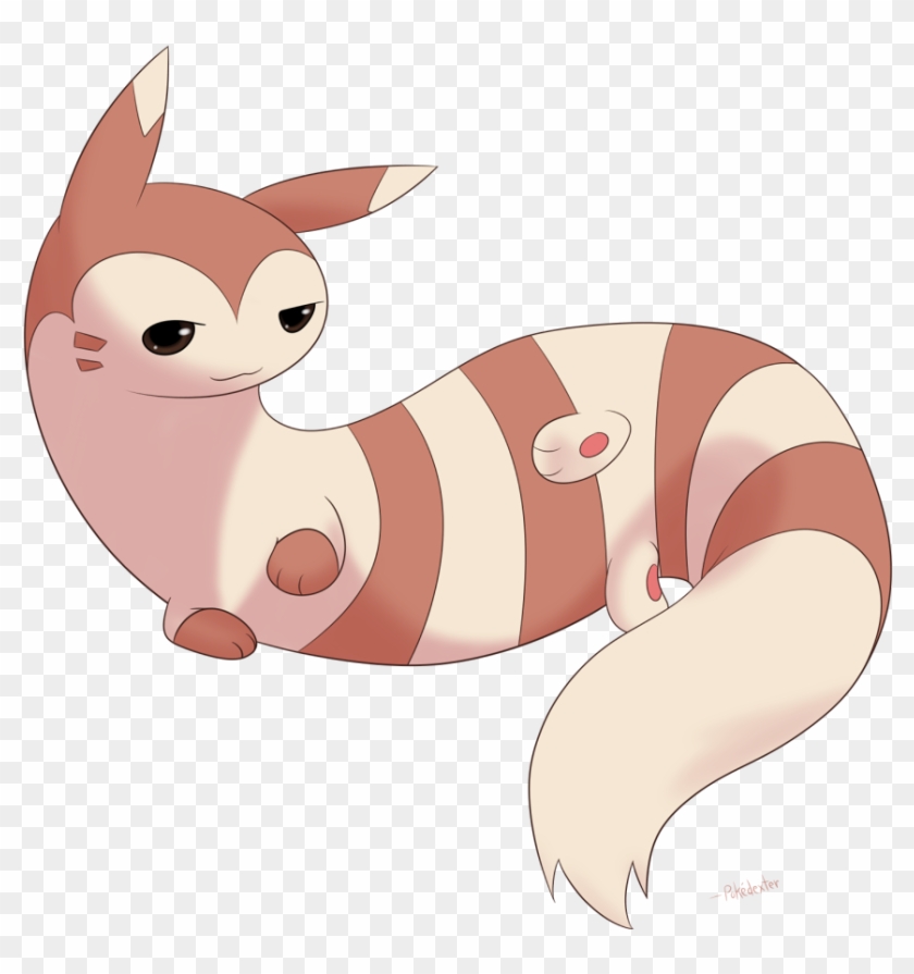 Furret Flirt - Waxworm Clipart #4304767