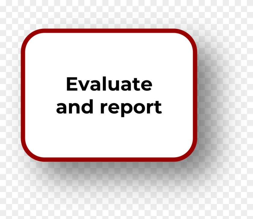 Data And Media Partnerships Workflow 9 Evaluate And - Carmine Clipart #4305305