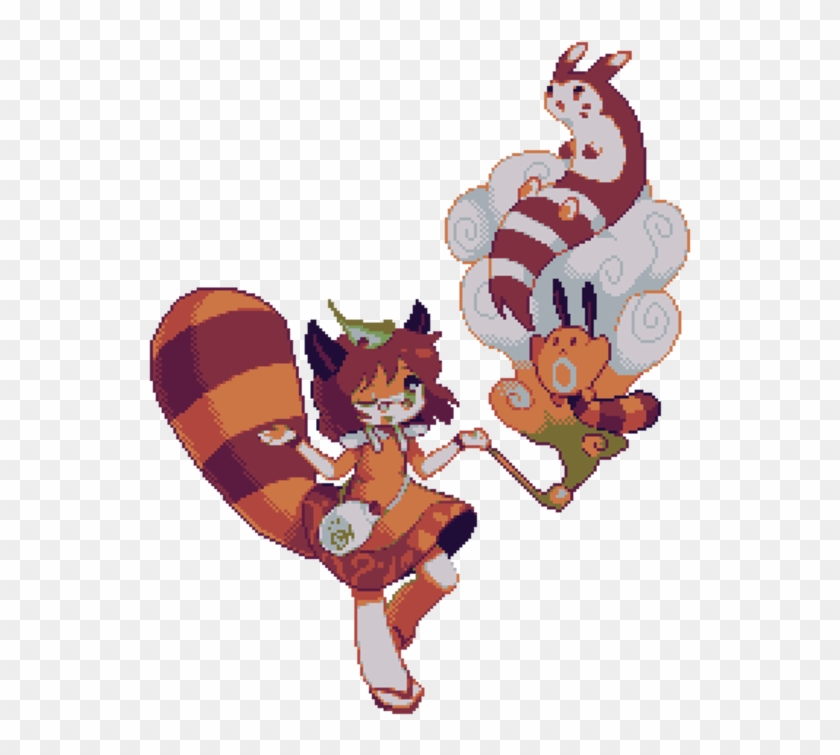 Gijinka / Moe Anthropomorphism - Squirrel Gijinka Clipart