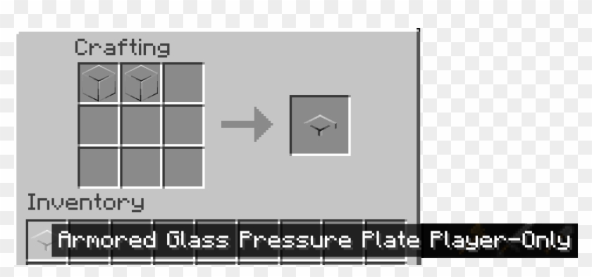Armored Glass Pressure Plate - Make Red Wool In Minecraft Clipart