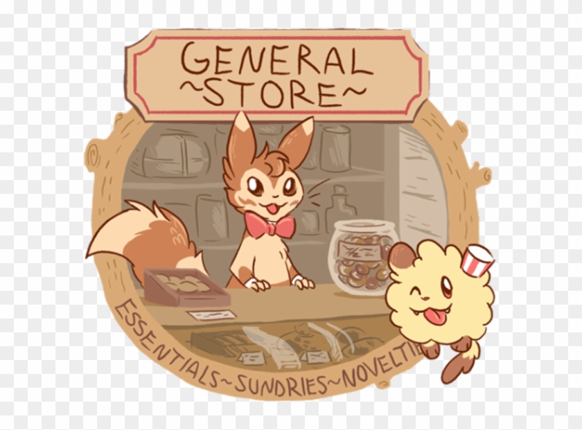 Pokémon - General Store - Cartoon Clipart
