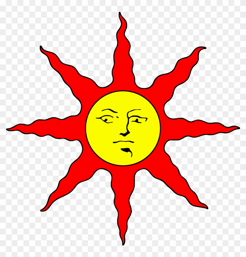 Here Is A Logo, - Dark Souls Solaire Sun Clipart