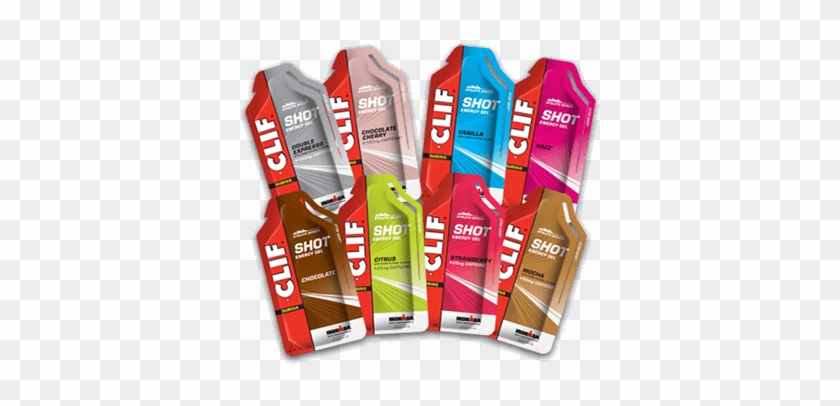 Clif Shot Energy Gel Variety 16-pack Packaging - Clif Gel Clipart #4306046