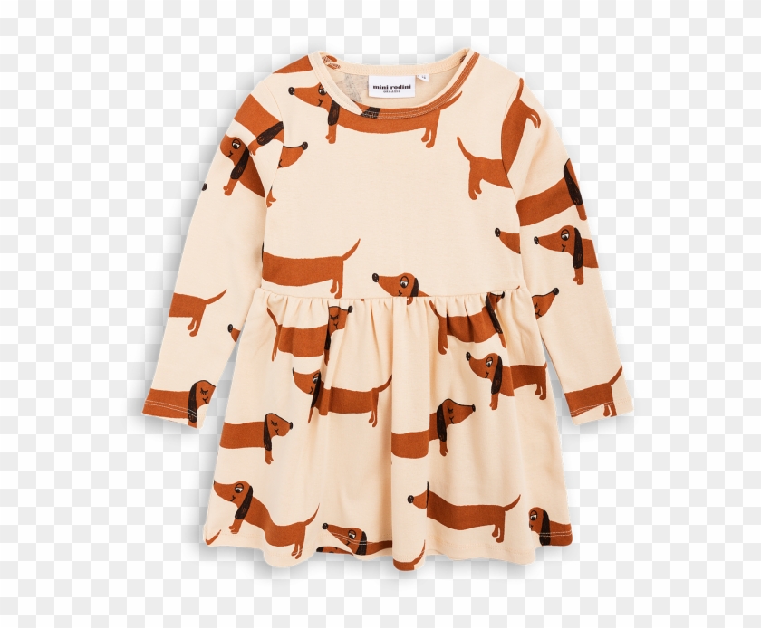 Weiner Dog Covered Dress - Mini Rodini Teckel Clipart #4306091