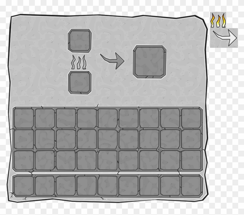 Furnace - Minecraft Furnace Gui Texture Clipart