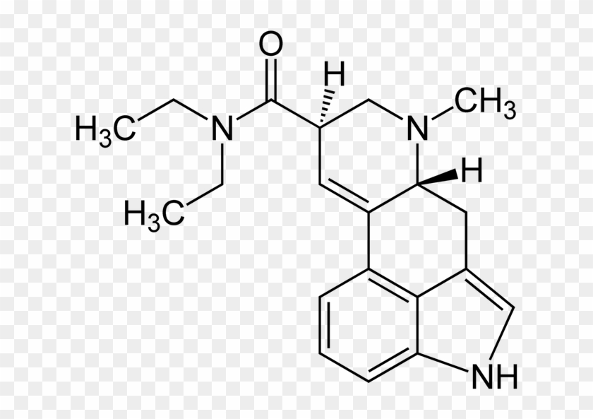Lysergic Acid Diethylamide - 2 3 Heptanedione Clipart #4306424