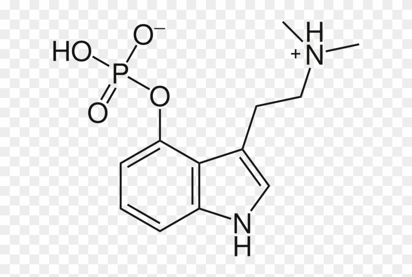 Psilocybin On The Other Hand Is A Naturally Occurring - Psilocybin Molecule Clipart