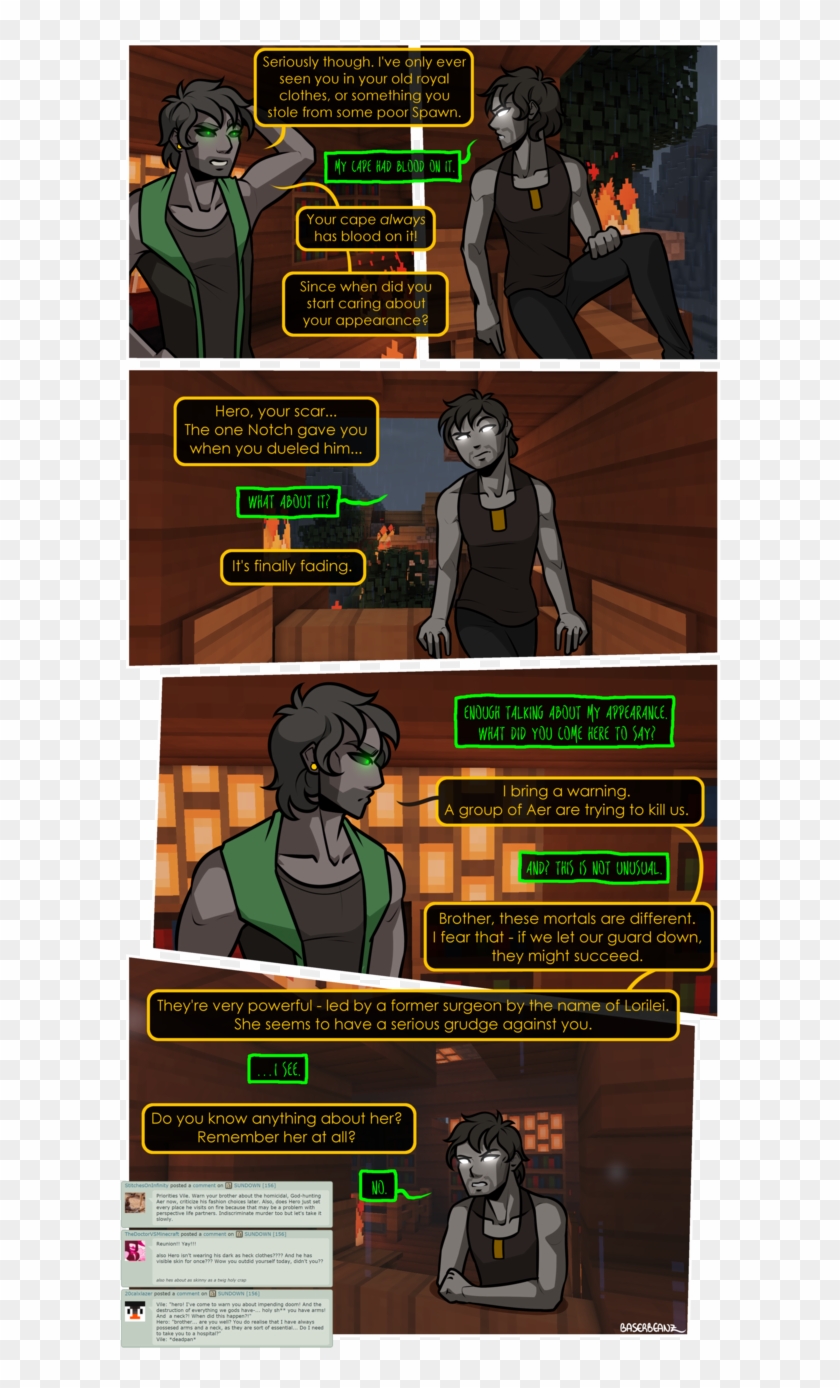 Sundown [157] By Baserbeanz Minecraft - Cartoon Clipart #4306761