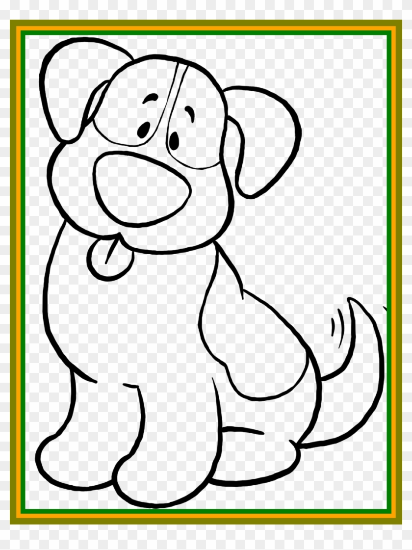 Hotdog Clipart Weiner - Colouring Pics Of Dogs - Png Download #4306933