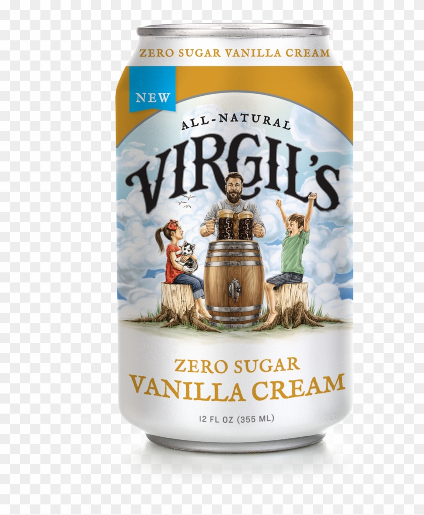 Miller/weiner Comms - Virgil's Zero Sugar Root Beer Clipart #4307408