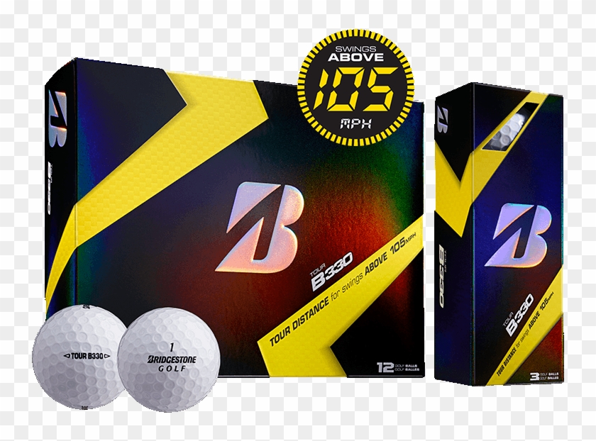 Bridgestone Tour B330 Golf Balls - Bridgestone B330s Clipart #4307455