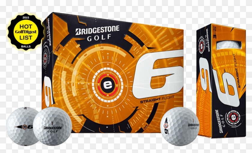 Bridgestone Golf Ball E6 White - Bridgestone E6 Golf Balls Clipart #4307520
