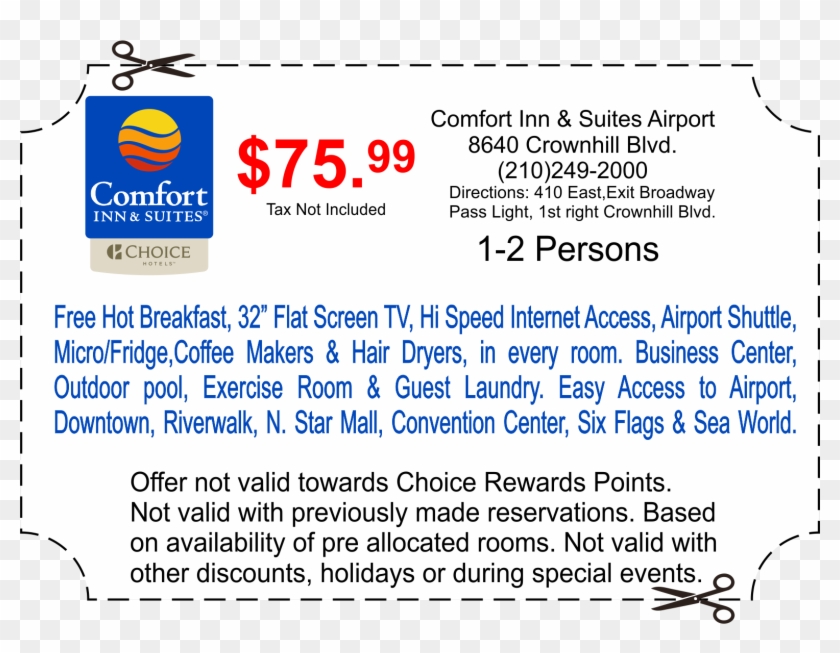 Coupon 75 99 Choice Hotels Clipart (4307577) PikPng