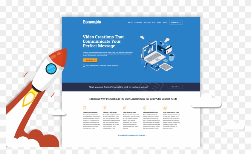 Prom Page Rocket - Graphic Design Clipart