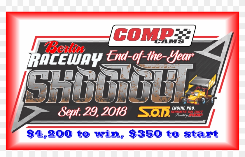 Sprints On Dirt - Comp Cams Clipart