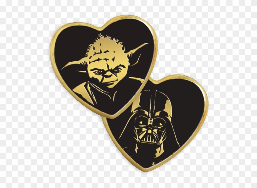 2014 - 2014 Variety Gold Heart Pin Clipart #4308157