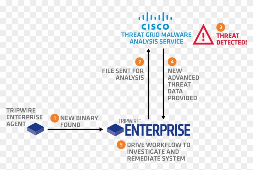 Tripwire, Inc - - Cisco Threat Grid Clipart #4308299