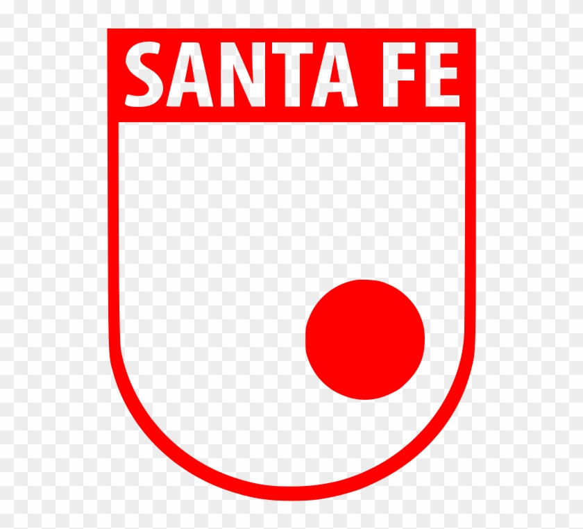 Escudo Del Club Independiente Santa Fe Cardenales Primer - Escudo De Santa Fe Clipart