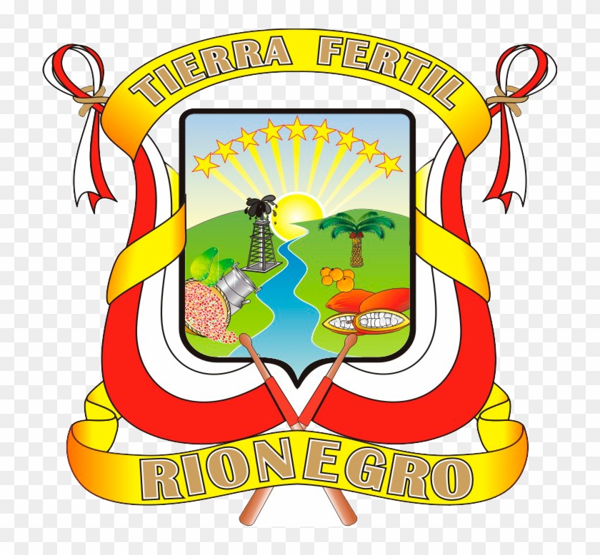 Escudo - Simbolo De Rio Negro Clipart #4309211