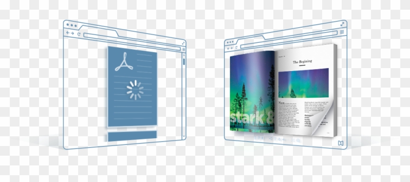Flippingbook Vs Issuu, Choose The Right Digital Magazine - Graphic Design Clipart #4309457