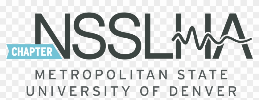 Metropolitan State University Of Denver - Nsslha Chapter Logo Clipart