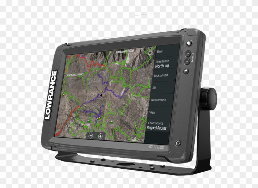 Elite 12 Ti Left Lg Edit - Lowrance Elite 12 Ti Clipart #4309717