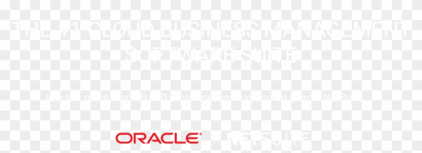 Banner Netsuite New - Oracle Netsuite Logo White Clipart
