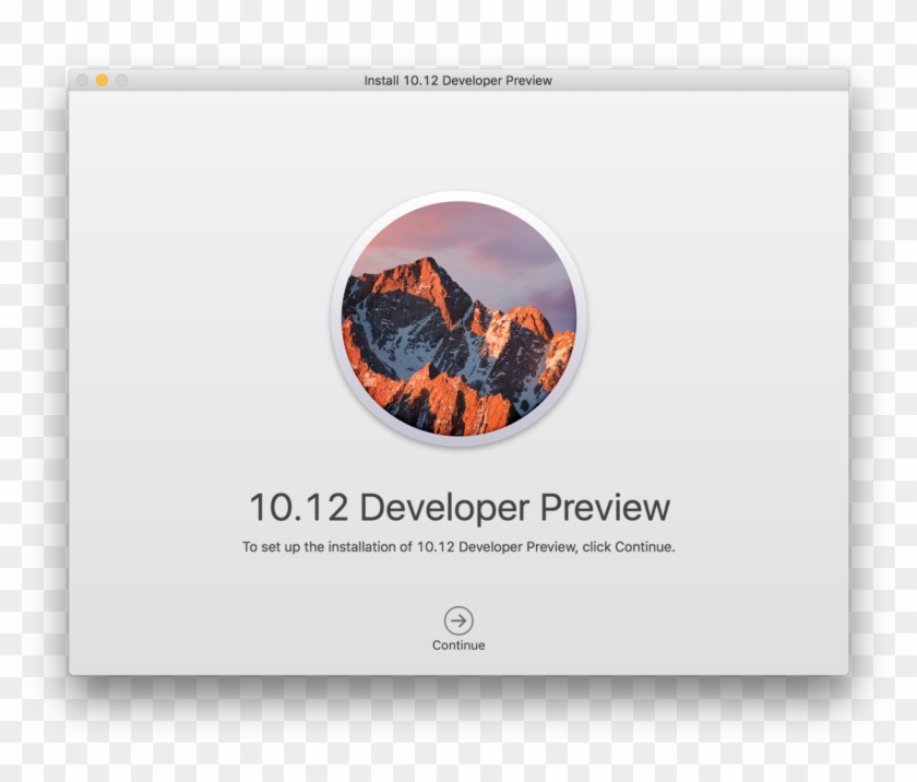 Macos Sierra Installer App - Sierra Upgrade Screen Clipart