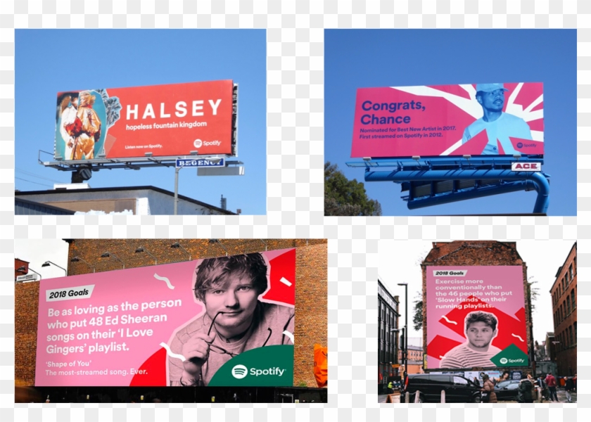 Spotify Heavily Advertises For Their Artists, Both - Flyer Clipart