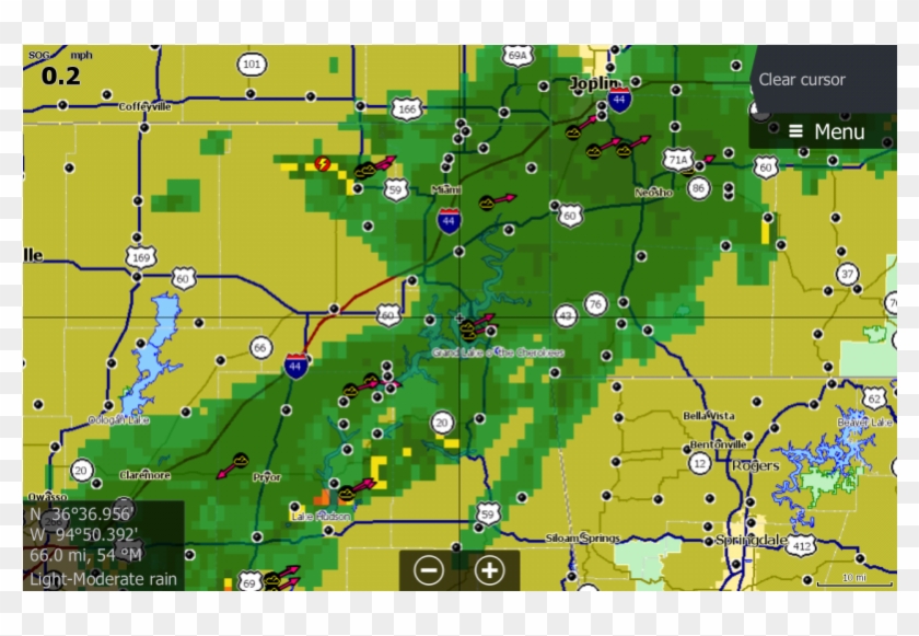 Lowrance Hds Carbon Weather Grand Lake 12-16 17134 - Atlas Clipart