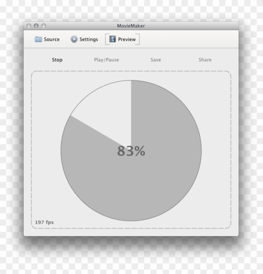 Moviemaker For Mac Os X - Circle Clipart #4310453