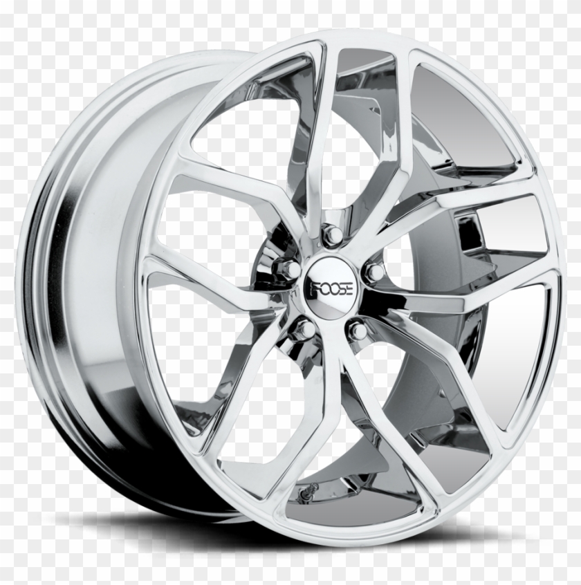 5 Lug Chrome - Foose Wheels Clipart #4310635