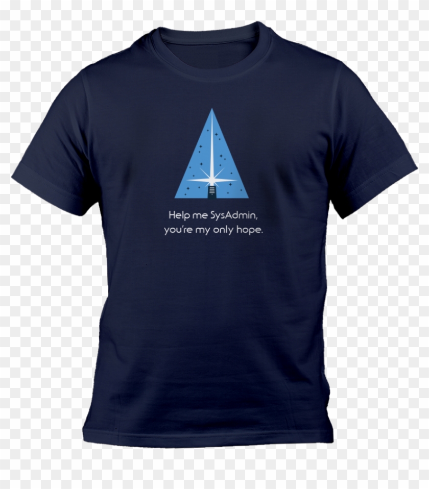 3 1450299740472 Shirt Front Sysadmin 2 1450299740472 - Black And Blue T Shirt Clipart
