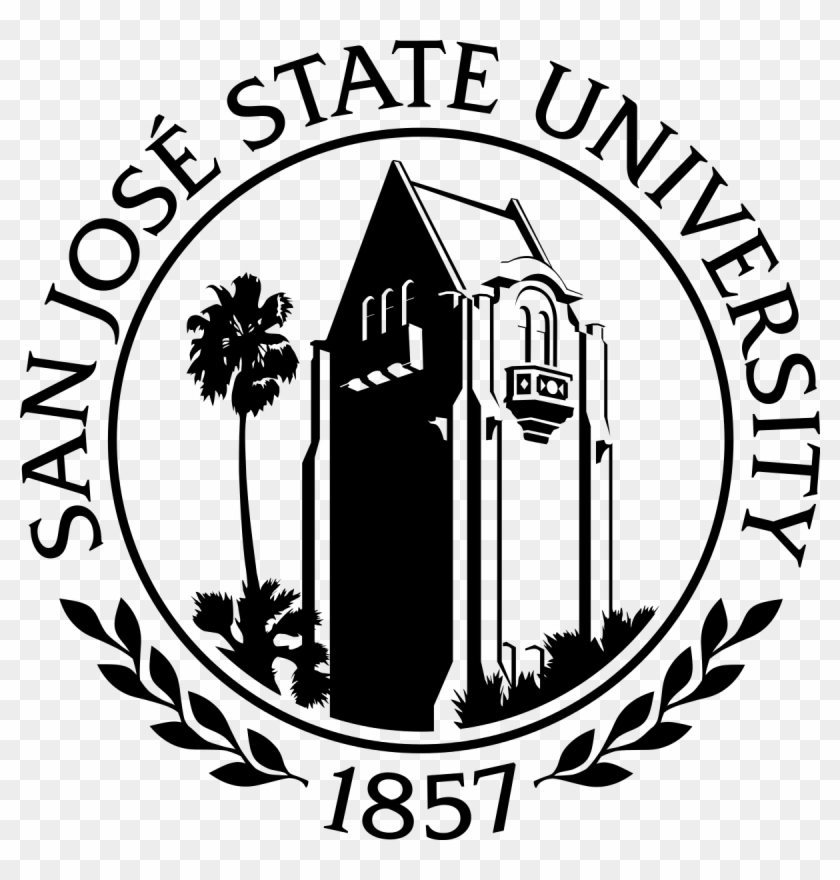 San Jose State University - San Jose State Logo Clipart #4312591