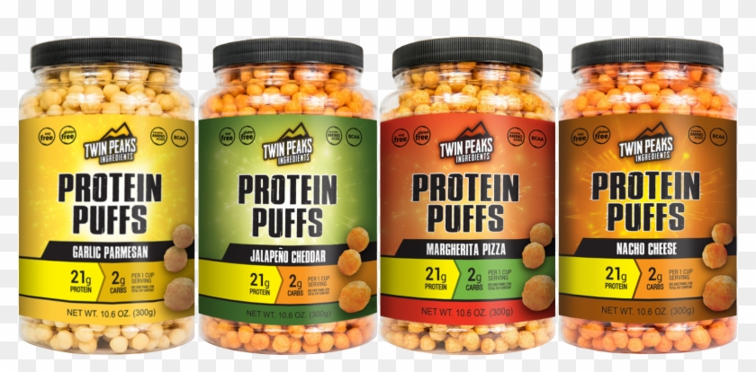 About Twin Peaks Ingredients - Twin Peaks Protein Puffs Clipart #4312689
