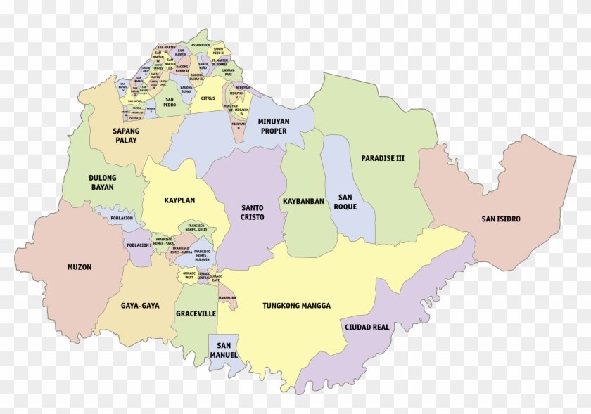 Ph Fil San Jose Del Monte - Atlas Clipart