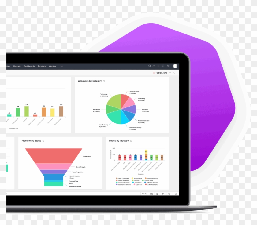 Zoho Crm Clipart #4313847