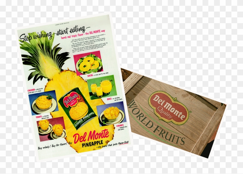 Introduction Of Del Monte Gold® Extra Sweet Pineapplethe - Flyer Clipart #4314474