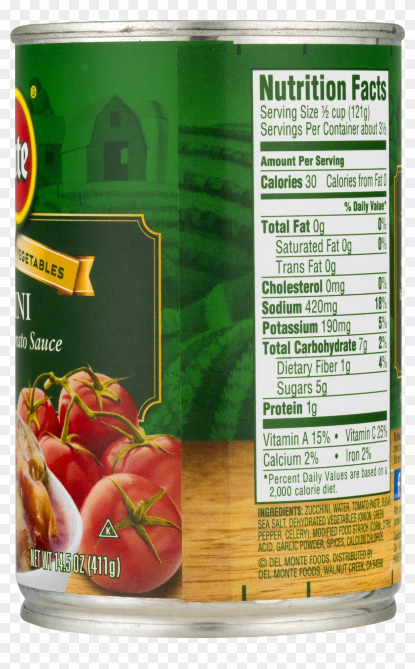 Del Monte Tomato Sauce Can Label Clipart