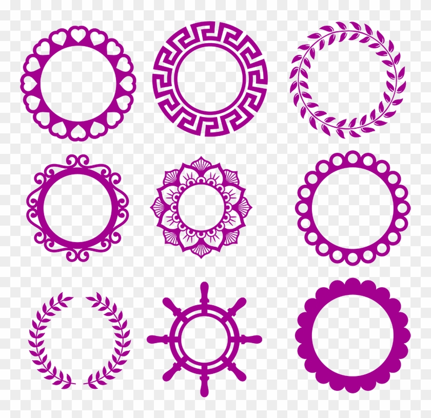 Download Free Svg Cutting File For Cricut Download Monogram Frame Svg Free Clipart 4315327 Pikpng