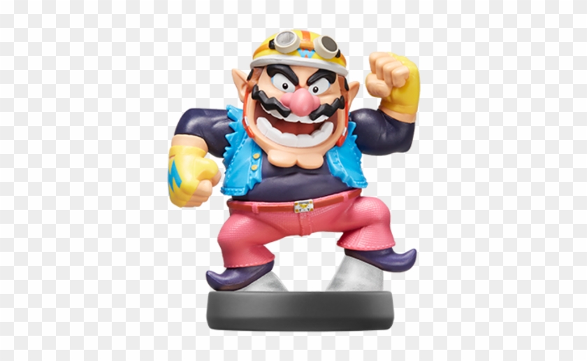 Amiibo - Wario Amiibo - Super Smash Bros Wario Amiibo Clipart #4315428