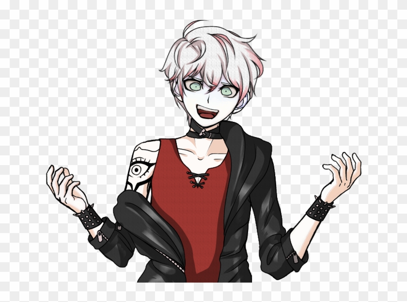 Sprite Edithajime Hinata As Unknown From Mystic - Mystic Messenger Danganronpa Clipart #4315892