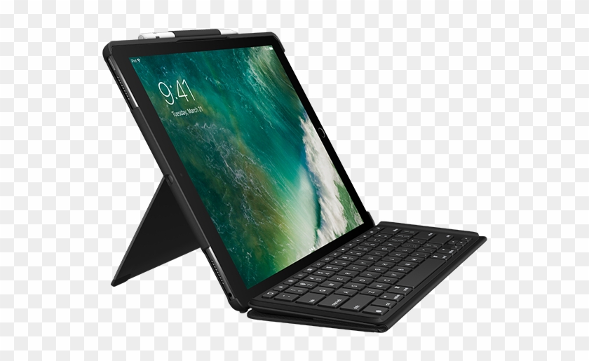 Logitech Slim Combo Keyboard Case - Logitech Ipad Pro 11 Keyboard Clipart