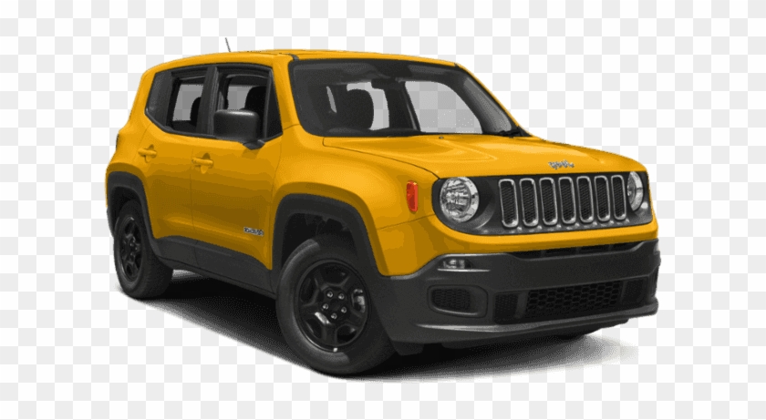 New 2018 Jeep Renegade Latitude - 2018 Yellow Jeep Renegade Clipart #4316184