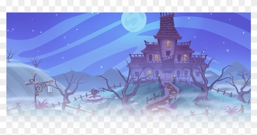 Luigi's Mansion Bg Clipart #4316541