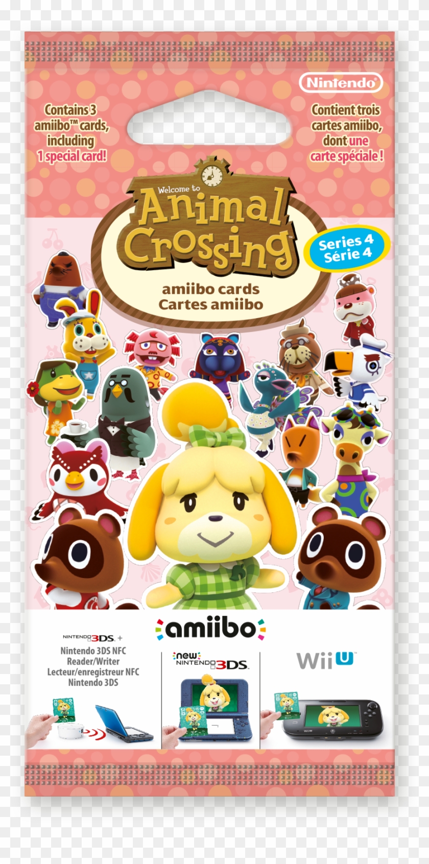 Animal Crossing Amiibo Cards Series Four - Series 4 Animal Crossing Amiibo Card Clipart #4316597