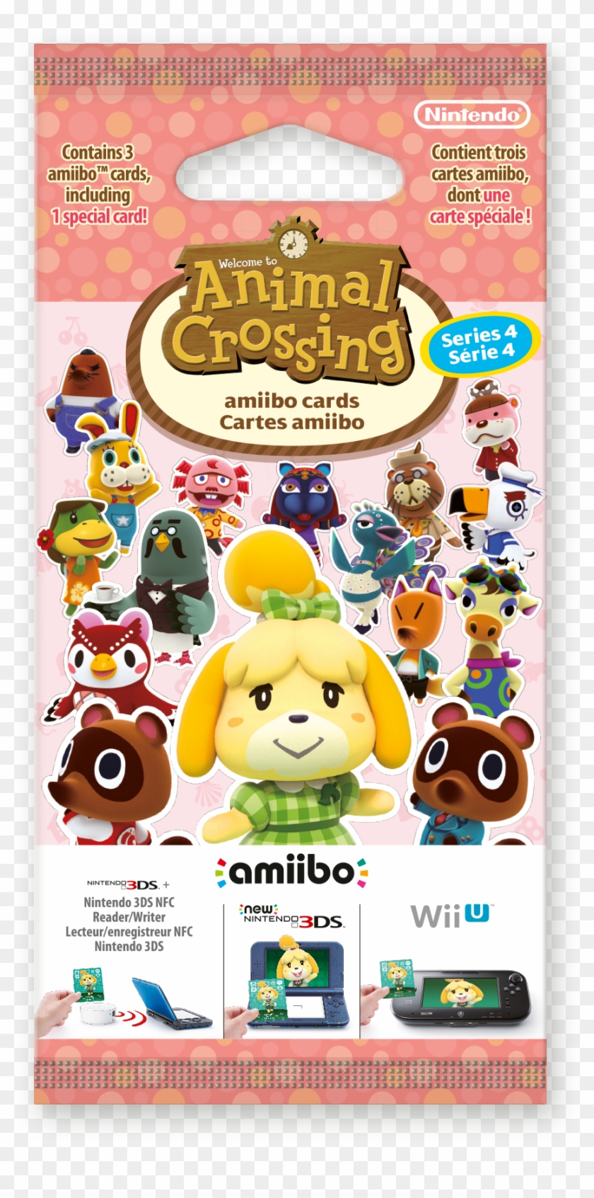 Animal Crossing Amiibo Cards Series Four - Series 4 Animal Crossing Amiibo Card Clipart